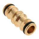 3 Pieces  Brass Quick Connect Water Hose Pipe Joiner Male To Male 1/2 Inch