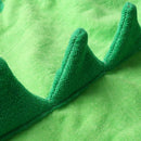 Children Bath Towel Robe Kids Hooded Beach Swimming Poncho Dinosaur Pattern