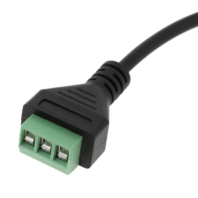3.5mm Female Plug 3 Pin Terminal Block Stereo Audio Connectors