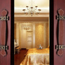 Leather Cabinet Handles Home Furniture Drawer Cupboard Pull Knob