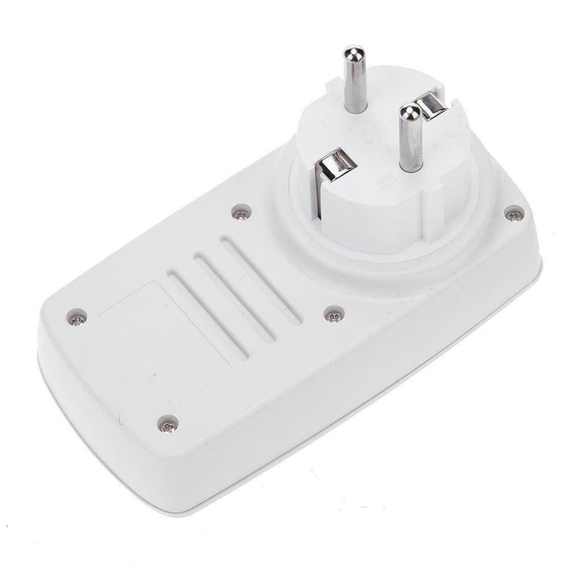 Wireless 1 Button Remote Control Outlet Electrical Light Switch Socket(EU)