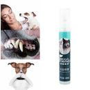 Pet Breath Freshener Spray Dog Teeth Cleaner Dog Cat Oral Dental Healthy US X9A3
