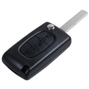 Entry Key Remote Fob Shell Case 3 Button for CITROEN C2 C3 Peugeot