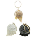 Rhinestone Tassel Ladies Metal Crystal Clutch Bag Dinner Bag Wedding Packag
