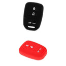 High Quality 2Pcs Black Red Key Fob Protector For  Fit