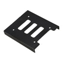Black Metal 2.5" to 3.5" Mounting Adapter Bracket Hard Drive Holder J4K7