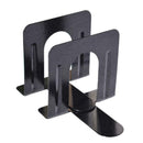 1Pair New Non-Skid Bookends Solid Metal 12 cm High 2 Z7W3 U Metal Q0E1 P9A7
