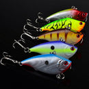 Lot 5Pcs Fishing Lures Kinds Of Minnow Fish Bass Tackle Hook Baits Crankbaits ^