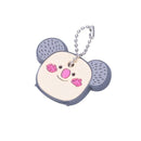 Cute Animal Cartoon Key Chains Decoration Christmas Gift gray koala X9N5