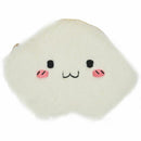 Women's Cloud Plush Chain Handbag Shoulder Bag Purse -White Z3K7