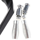 Motorcycle Telescopic Brake Clutch Levers for Yamaha R3 R25 YZF R1 R6 White