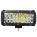 72W LED Work Light Bar Offroad Driving Fog Lamp for Car Truck SUV Tractor