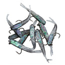 10Pcs 70mm 6g Soft Bait Fishing Lures Lead Jig Head Fish Tackle Sharp Hook Z6E5