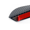 6pcs Carbon Fiber Auto Front Bumper Fins Spoiler Canards Refit Car Acces RGX