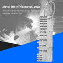 Wire/Metal Sheet Thickness Gauge Welding Gage Weld Size Inspection Tool