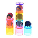 6X combination pens shape stamps sets inkpad stamp school supplies craftsJ,tFS3C