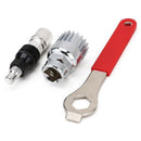 Bicycle Crank Extractor Bottom Bracket Remover Spanner Repair Tools Kit Cra D8S3