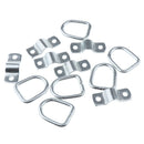 Set Of 6 -on Forged D-Rings For Trailer, Truck, Tie-down Ring Durable