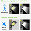 Solar Sensor Waterproof Garden Wall Lamp with Remote Control (B 150 COB)