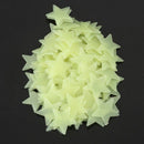100pcs Color Glow In The Dark Stars Luminous Fluorescent Wall Stickers Deca P4Z7