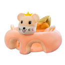Cute Baby Sofa Cover Learning to Sit Seat Feeding Chair Case N/Cotton (D) A