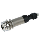 6.35mm Output End Pin Jack for Piezo Cable Pickup Guitar Ukelele U9X1