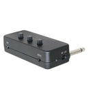 Practice F1R Mini Headphone Guitar Amp AUX Input Battery Operate Black