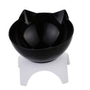 2Pieces Cat Elevated Bowls Eco-friendly Raised