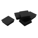 Plastic Square Tubing Inserts End Blanking Cover Caps 50mmx50mm 5 Pcs