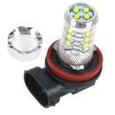 2pcs H11 80W Super Bright Car LED Front Fog Tail Driving Light Lamp Bulb White