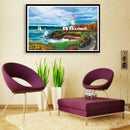 5D DIY Full Drill Diamond Painting Landscape Cross Stitch Embroidery Mosaic