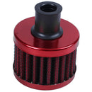 12mm Oil Crankcase Valve Breather Air Filter Fuchsia E4W9