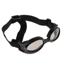 Pet Dog Wind Sunglasses Eye Wear Protection Goggles Adjustable Strap Black