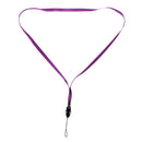 10 * purple Neck Strap ID Pass Card Badge Card Gym card Mobile Phone USB La R7L6