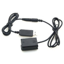 Np-Fw50 Dummy Battery W/Dc Power Bank (5V 2A) Usb Adapter For Sony A7R, A7, N4N6