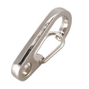 Aluminum Alloy Key Chain Ring Key Fob with Mini Spring EDCGEAR Buckle Clip  Y8I6