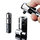 Heavy Duty 1/4 inch Drive 24 Tooth Ratchet Socket Handle Wrench O1C8