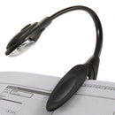 Portable Travel Book Reading Light Lamp 1 Pc Mini White LED Clip Booklight Intri