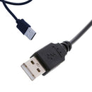 Black usb 2.0A male to 4-pin connector adapter cable for 5v computer pc fan  Z