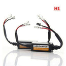 2x H1 Led Headlight Canbus Error Free Anti Flicker Resistor Canceller Decoder LJ