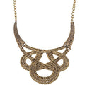 Bohemian Ethnic Tribal Boho Free Gypsy People Festival Statement Necklace