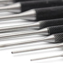 9Pcs Steel Multi Size Round Head Pins Punch Set Grip Roll Pins Punch Tool K