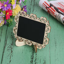 10pcs Mini Blackboard for Message Board Signs Parties decorative pattern