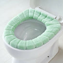 Washable Bathroom Toilet Seat Filling Soft Warmer Mat Cover Pad Cushion