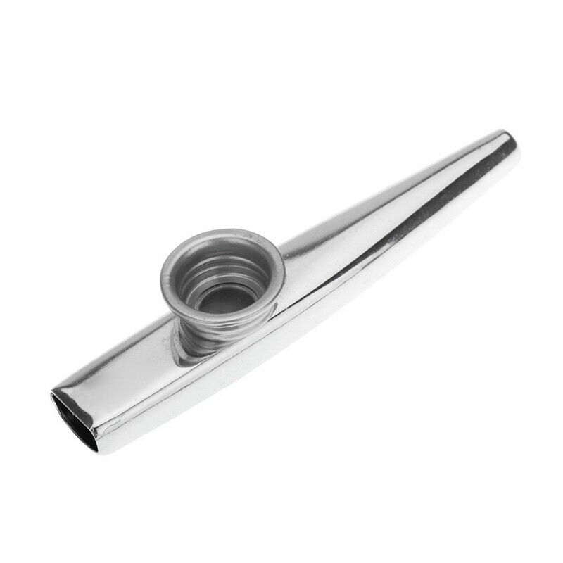 Kazoo Aluminum alloy Metal with 5 pcs Gifts Flute Diaphragm for Children Mu