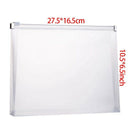 10 Packs Plastic Zip Envelopes Letter Size Holder File Document Receipt Env E2A8