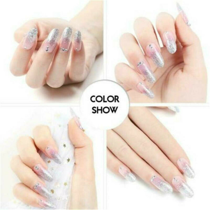 1 Set DIY Full Acrylic Powder Nail Art Tools Set Tips Brush Manicure Tool Kit