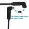 90 Degree USB C Type C Male to Female Adapter,Right & Left Upward & Downwar J5R3