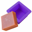Silicone Square Toast Mould Cake Muffin Loaf Baking Pan Soap Bakewar Mold D J8M2