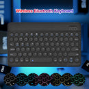 Portable Bluetooth 3.0 Keyboard Rechargeable PC Wireless Keypad (Black) A